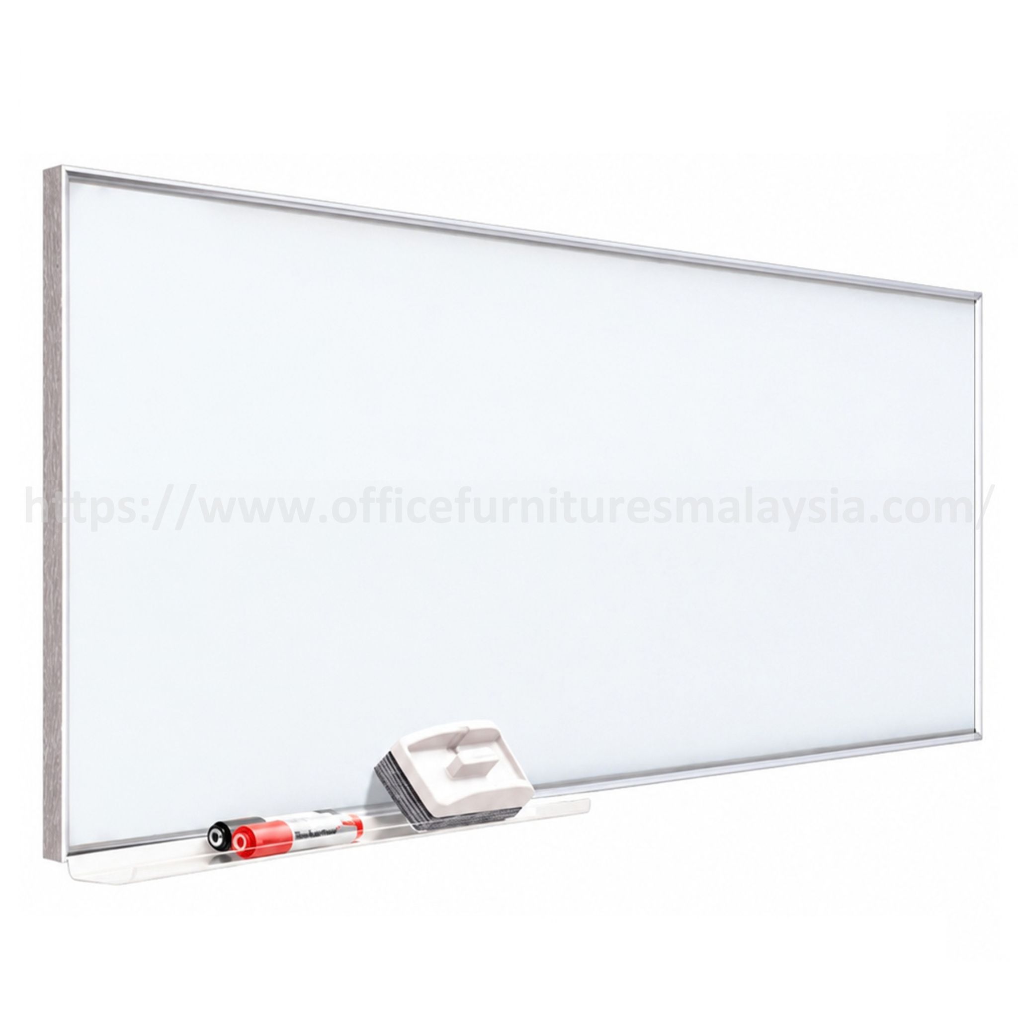 2 ft x 3 ft Chrome Frame Magnetic Tempered Glass Board Kuala Lumpur Selayang Selangor