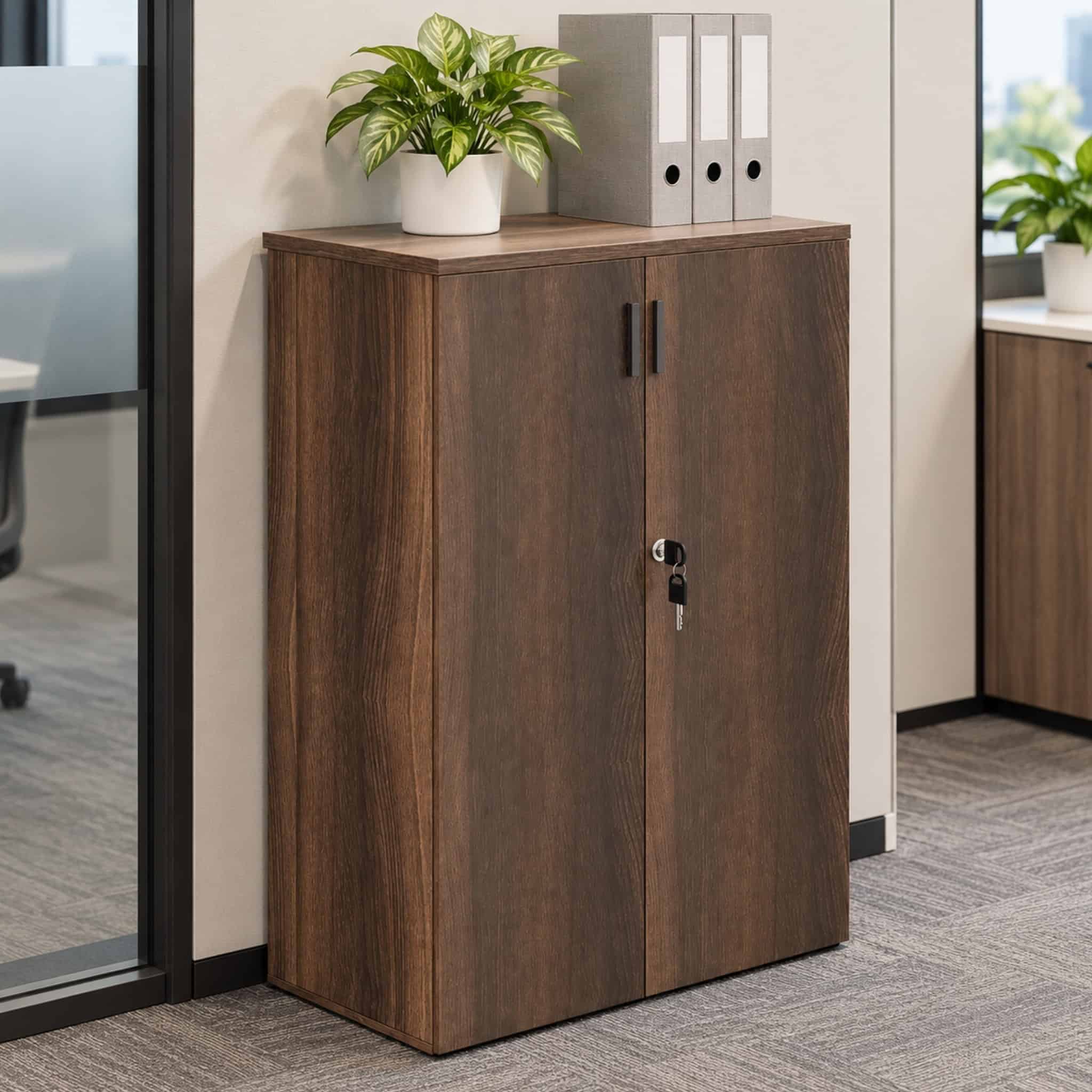 2.7ft Wesley 3 Tier Medium Swinging Door Cabinet Klang Bangi Kajang