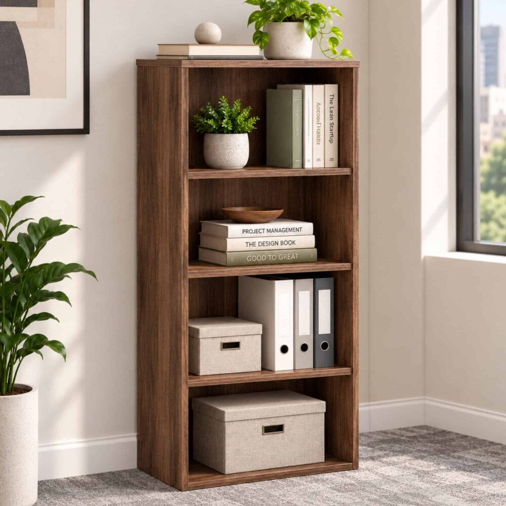 2.7ft Wesley 4 Tier Medium Open Shelf Cabinet Kajang Bangi KLCC