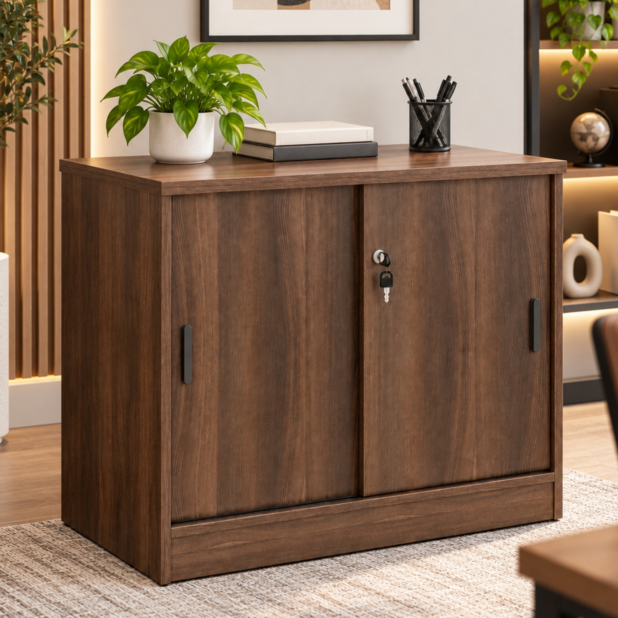 3 ft Wesley Side Cabinet Banting Klang Meru