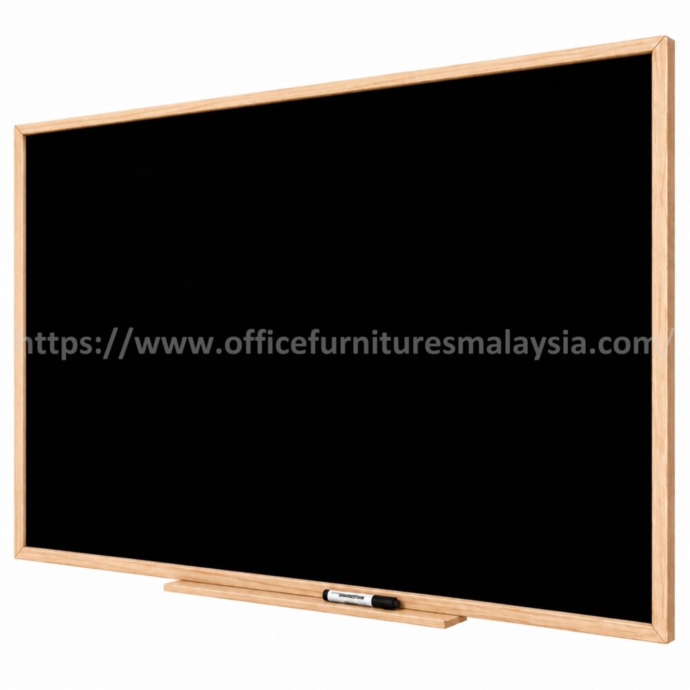 4 ft x 10 ft Magnetic Black Board Wooden Frame Bukit Jalil Bandar Baru Bangi Selayang