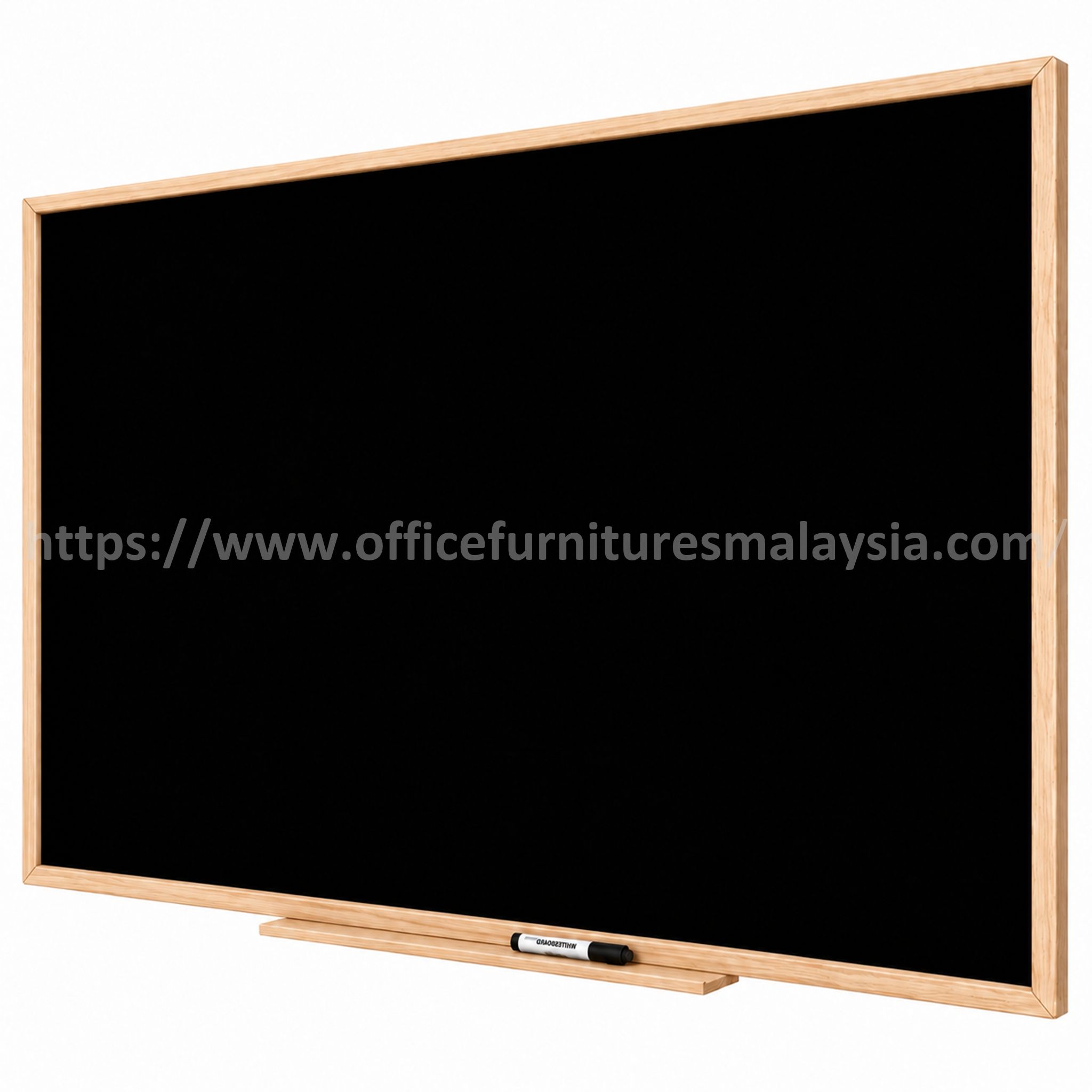 4 ft x 10 ft Magnetic Black Board Wooden Frame Bukit Jalil Bandar Baru Bangi Selayang