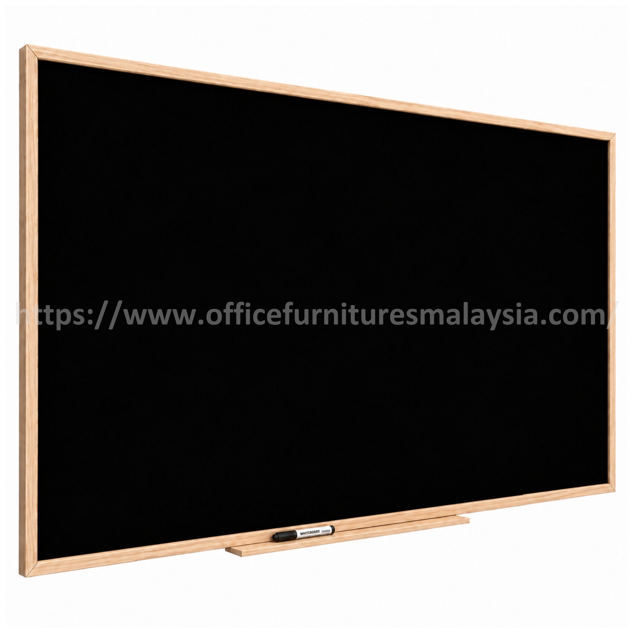 4 ft x 12 ft Magnetic Black Board Wooden Frame Kuala Lumpur Selayang Shah Alam