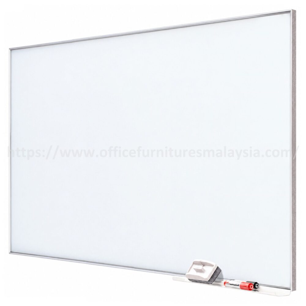 4 ft x 5 ft Chrome Frame Magnetic Tempered Glass Board Berjaya Park Kelana Jaya Kota Kemuning