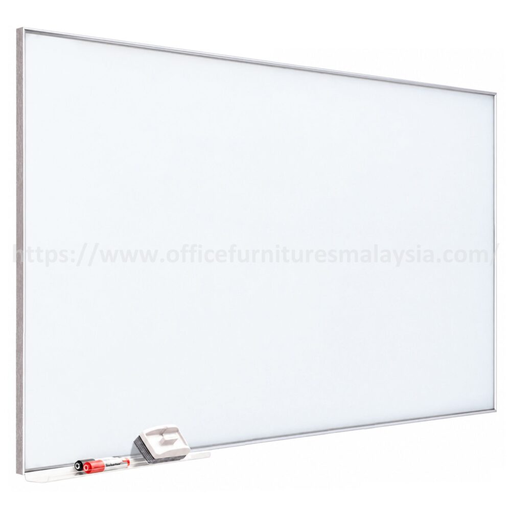 4 ft x 6 ft Chrome Frame Magnetic Tempered Glass Board Bukit Raja Klang Meru