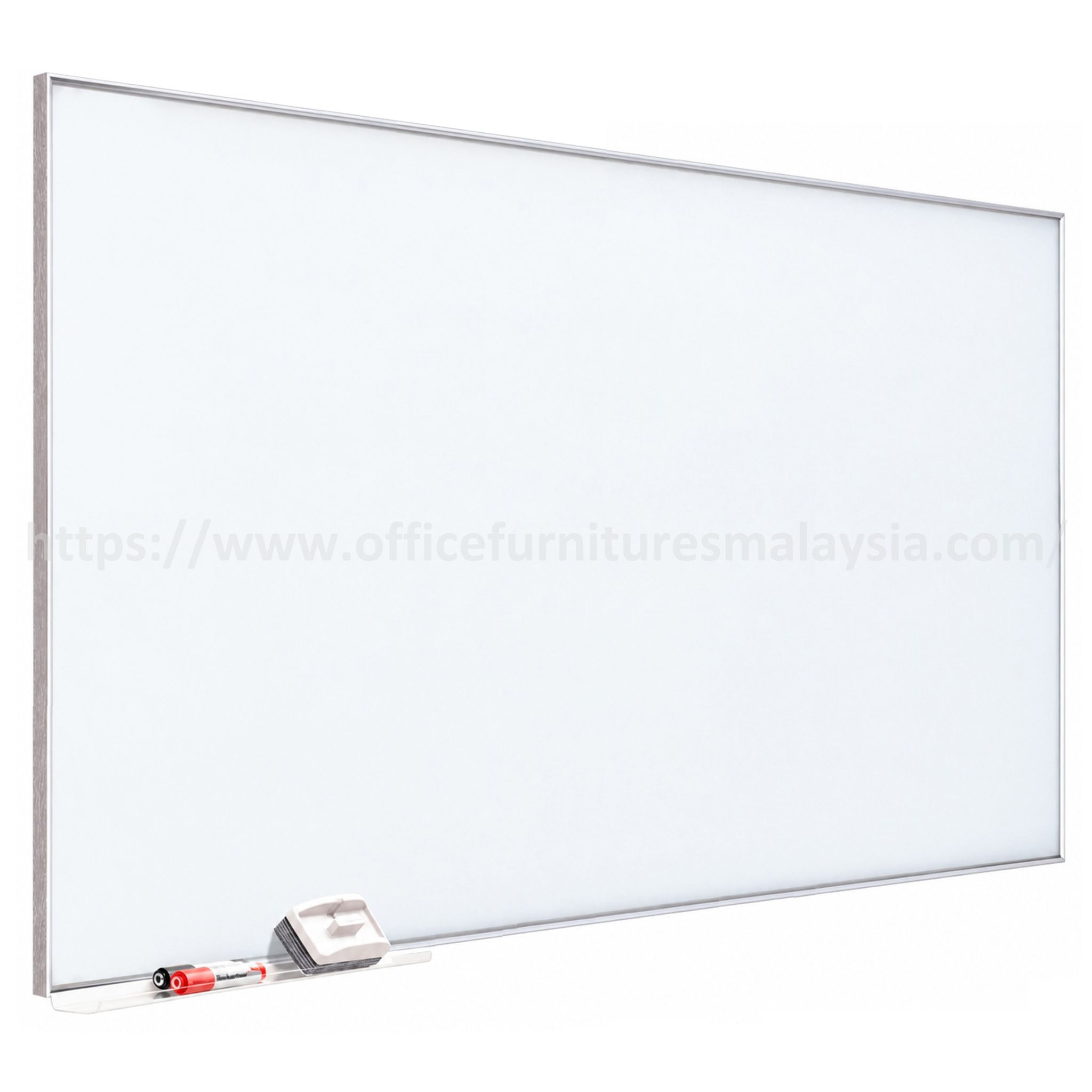 4 ft x 8 ft Chrome Frame Magnetic Tempered Glass Board Balakong Cheras Batang Kali