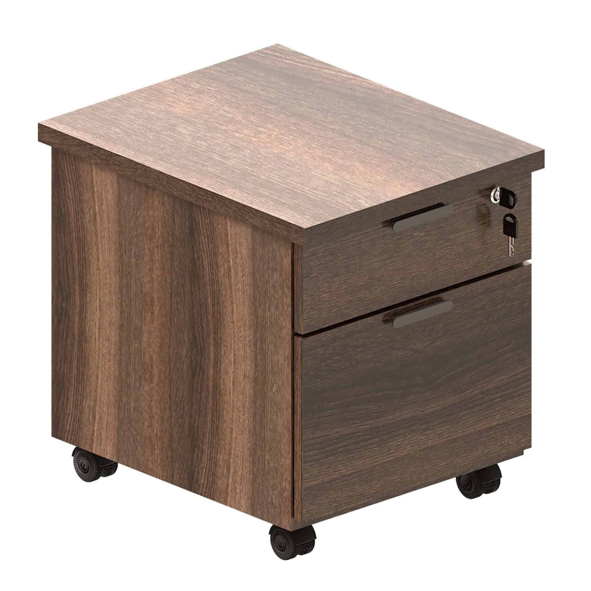 Wesley Office Mobile Pedestal 2 Drawer Klang Meru Kapar