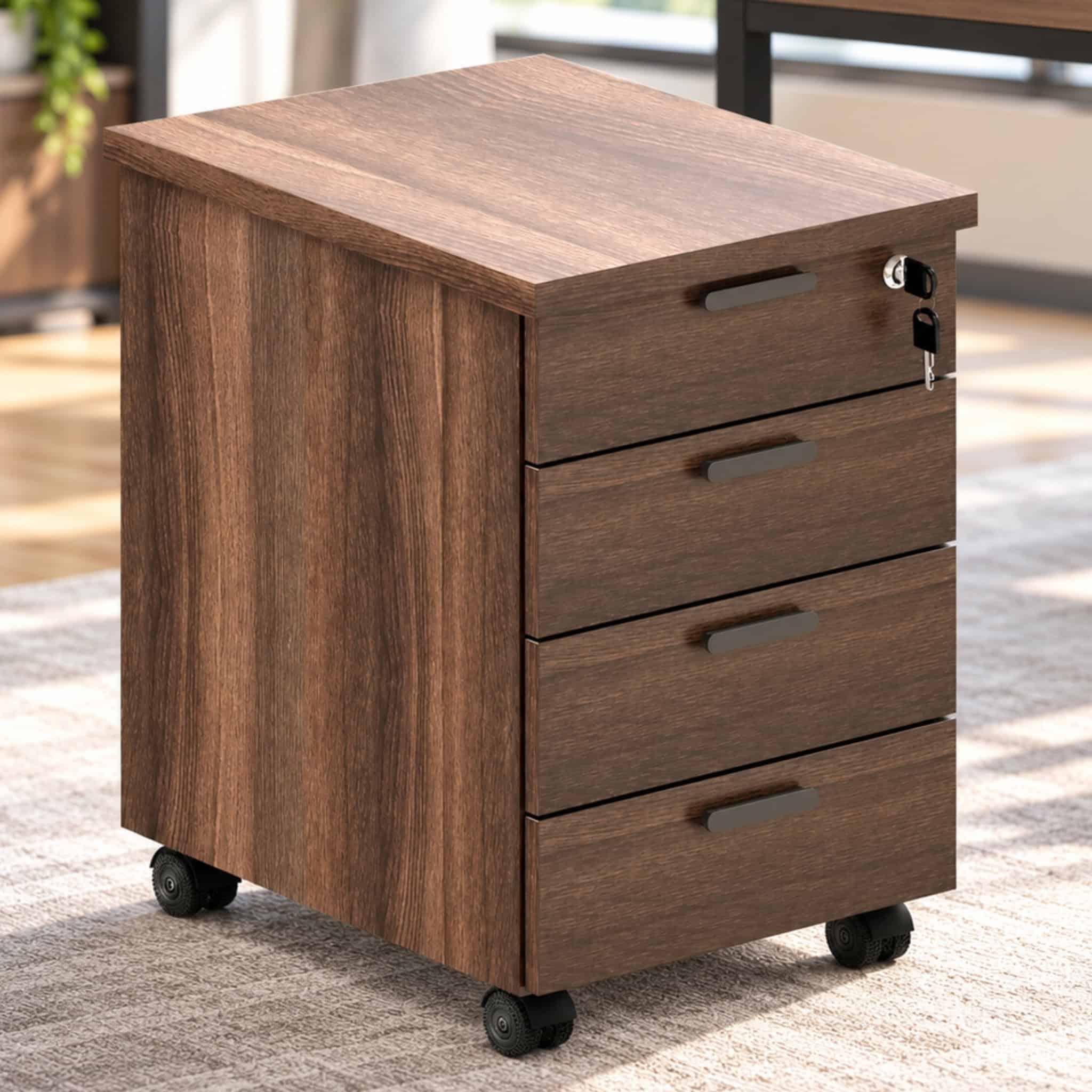 Wesley Office Mobile Pedestal 4 Drawer KLCC Bukit Bintang Serdang